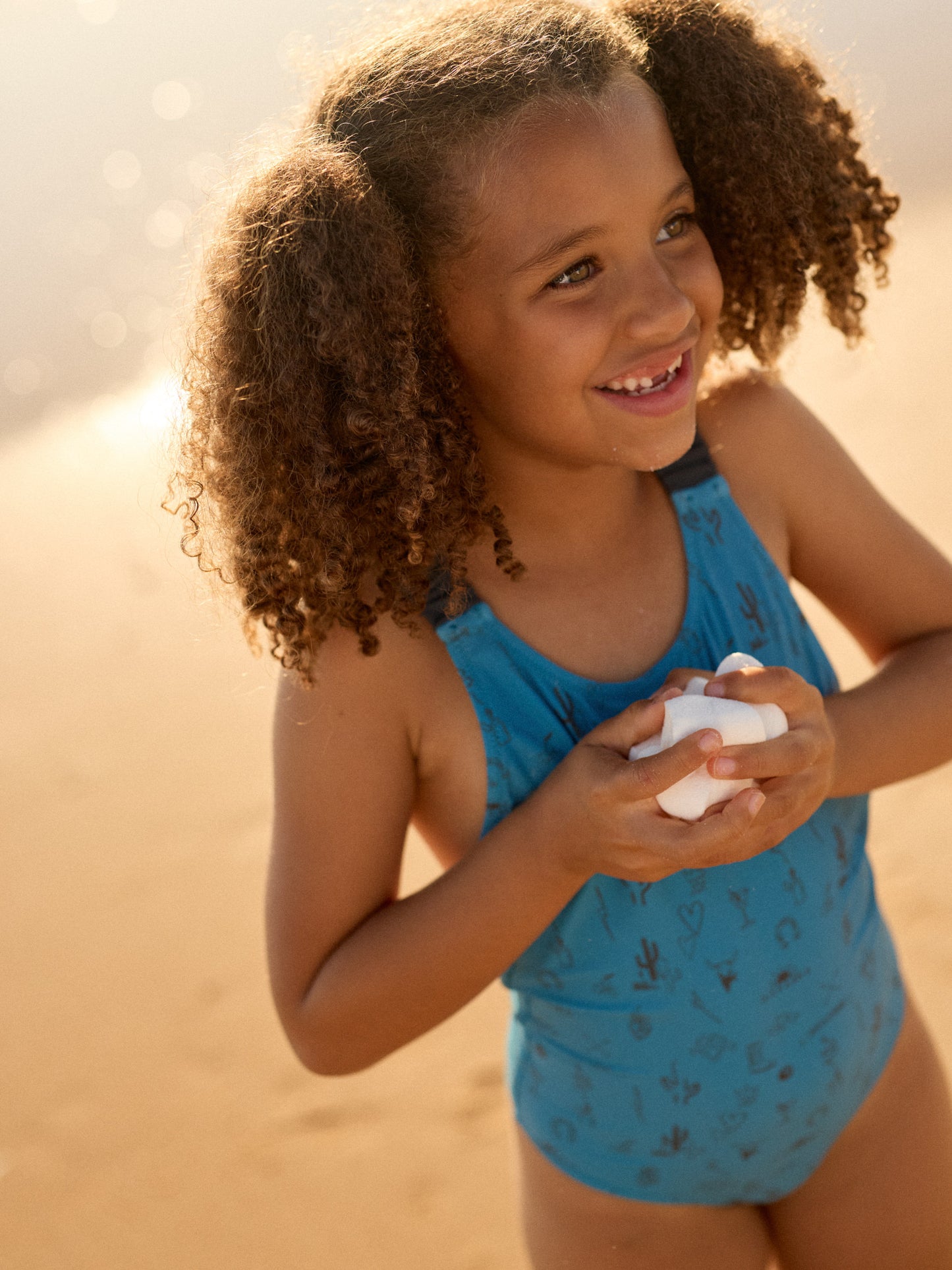 MOGLI KIDS SWIMSUIT | BLUE TATTOOS