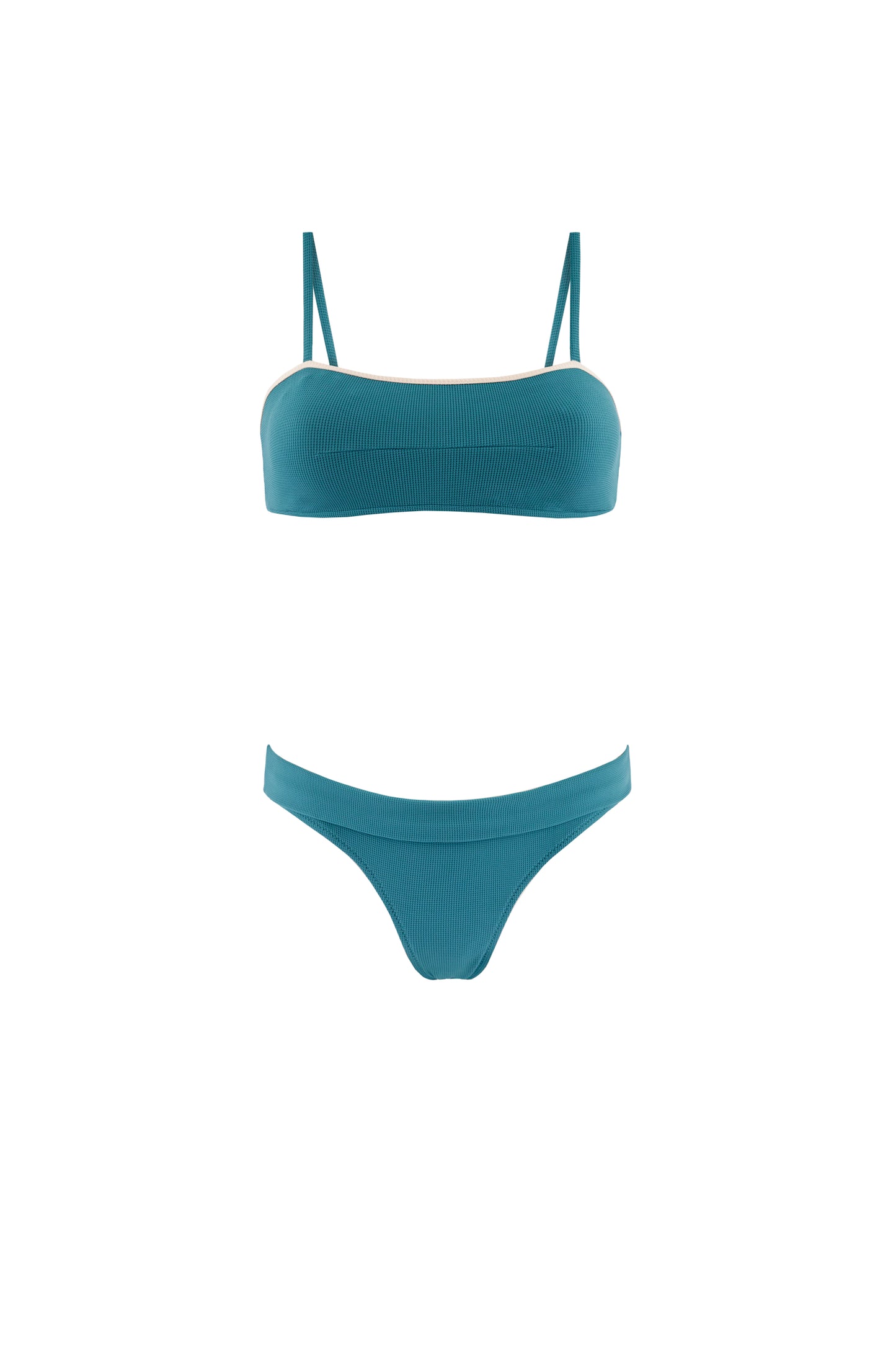 ESTATE LOW-WAIST BIKINI | ESMERALD BLUE