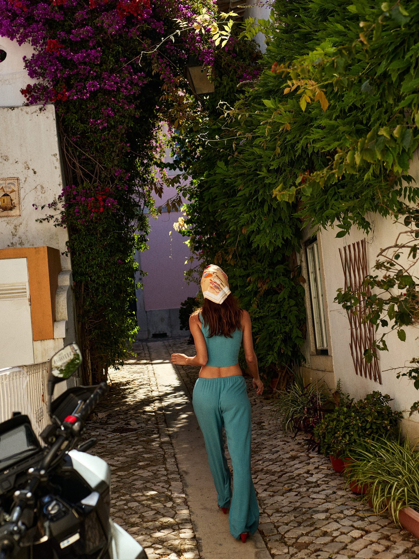 LIMONATA PANTS | ESMERALD BLUE