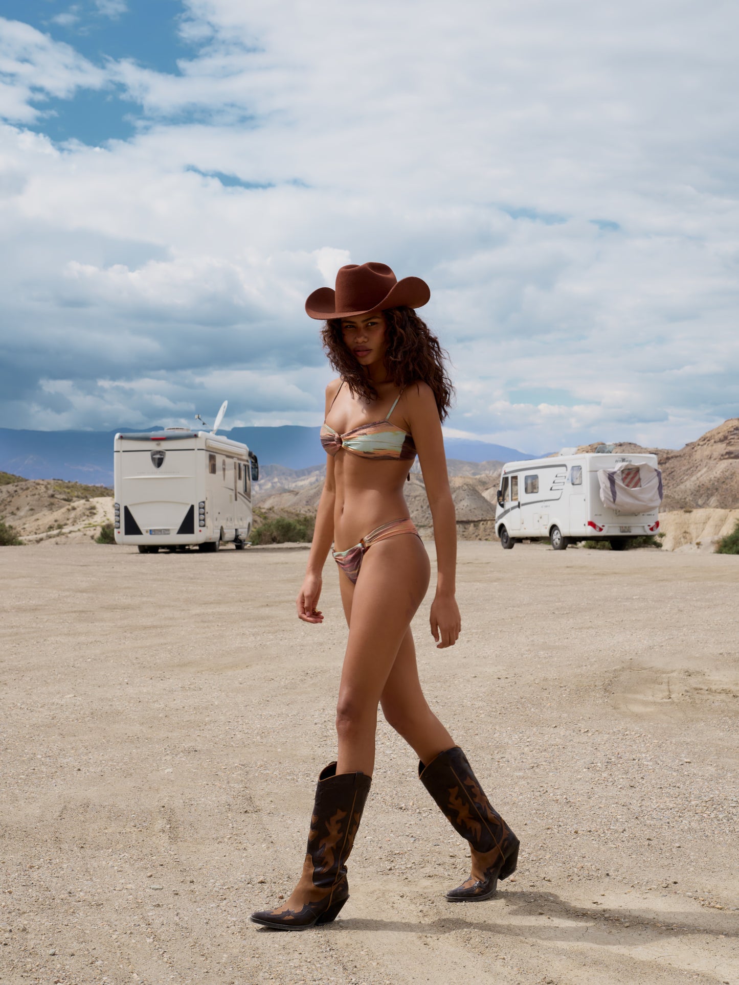 TEXAS LOW-WAISTED BIKINI | SUNSET