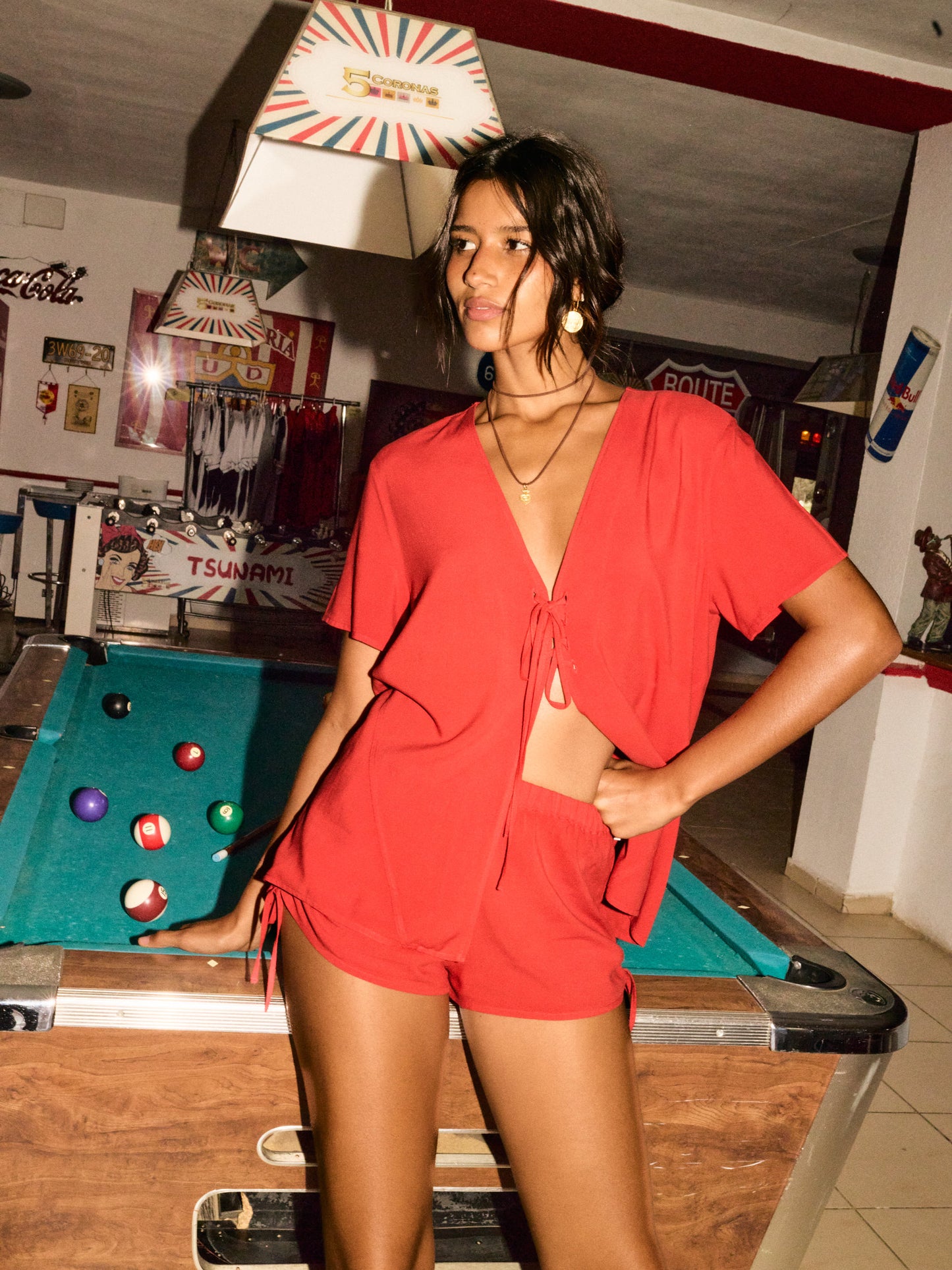 BOOGIE SHORTS | TRUE RED