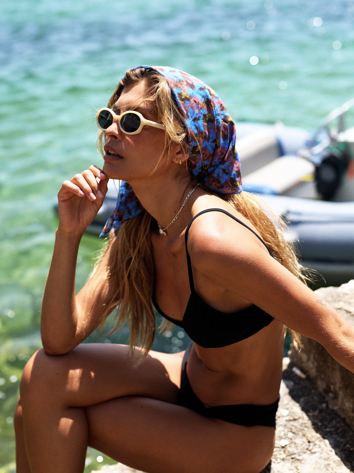 MARE SCARF | FIORE BLUE