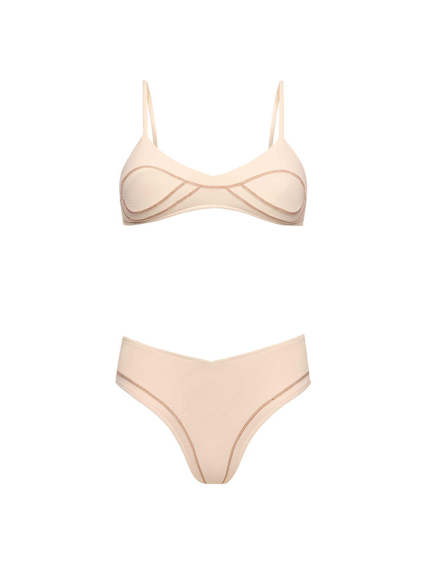 CARMELA MID-WAIST | PEARL WHITE