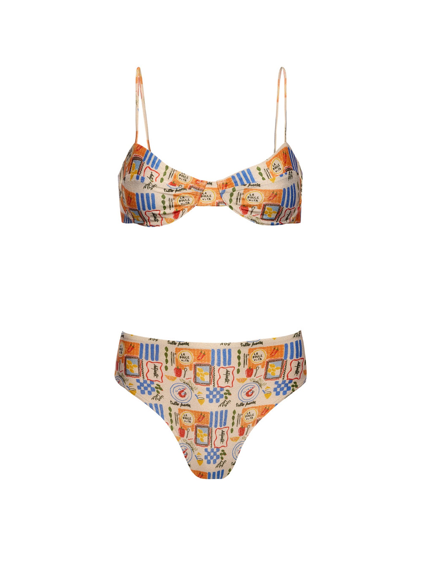 IL MINA HIGH-WAIST BIKINI | LA DOLCE VITA
