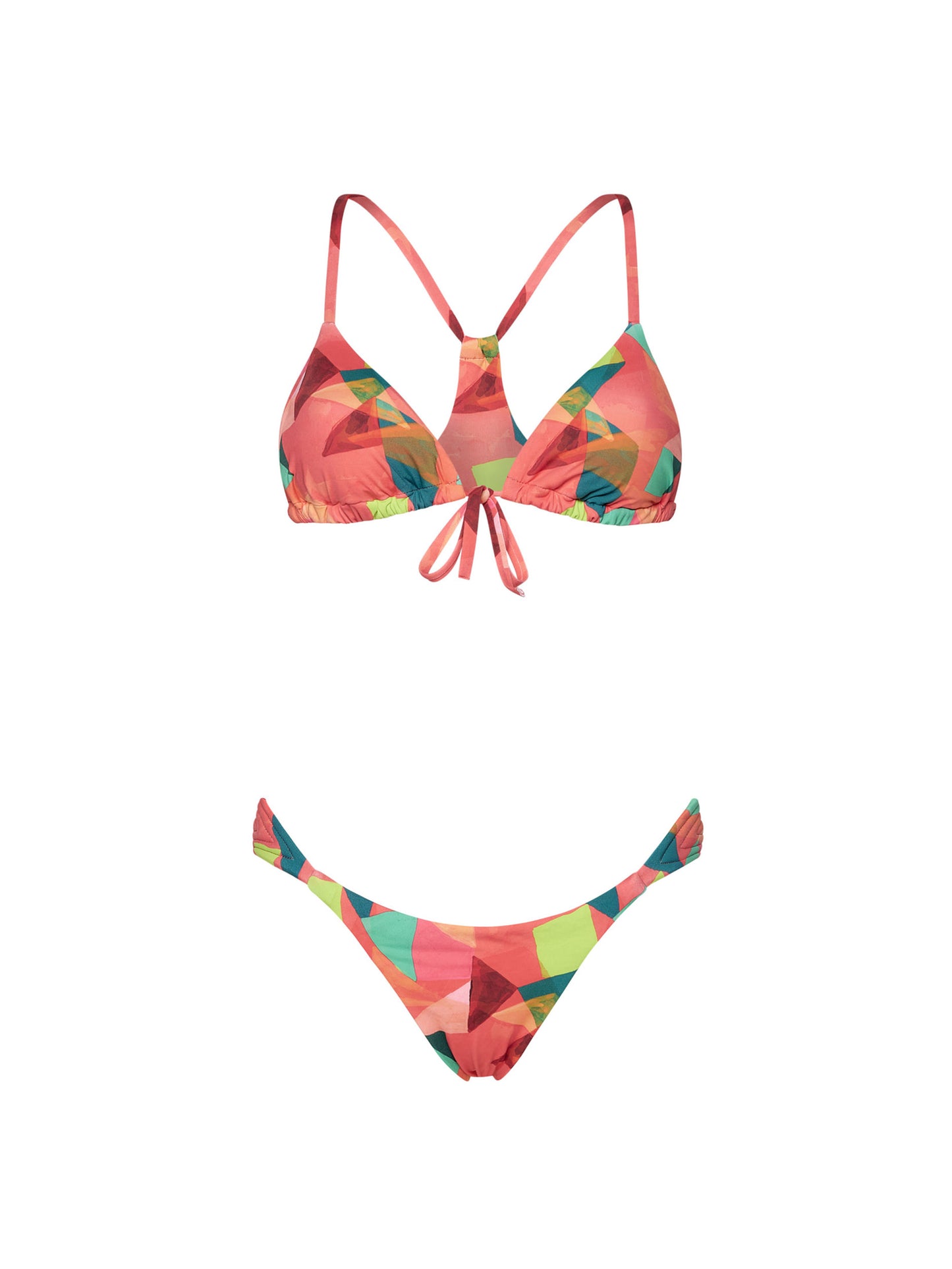 THE MIKA TRIANGLE BEST-SELLER BIKINI | NEON LIGHTS