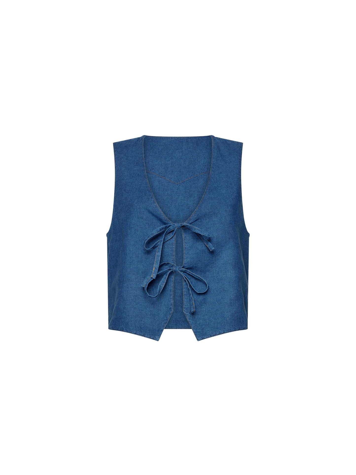 RANCHER'S VEST | BLUE DENIM